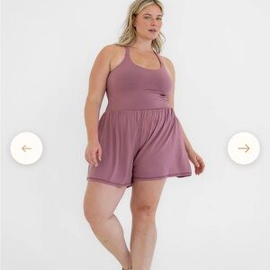 Imbodhi Lila Romper 2.0 Mauve Rose